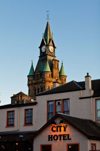 The City Hotel Dunfermline Zewnętrze zdjęcie